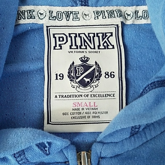 🐺 VS PINK lightweight hoodie 🐺 size SMALL - Picture 4 of 8